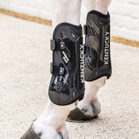 Tendon boots bamboo velcro L