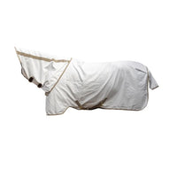 Sweet itch Fly & Summer sheet comfort white/beige 125-5'9