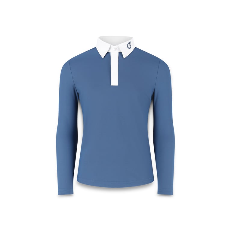 Kentucky Horsewear Oskara Kids Boy Show Shirt Long Sleeve