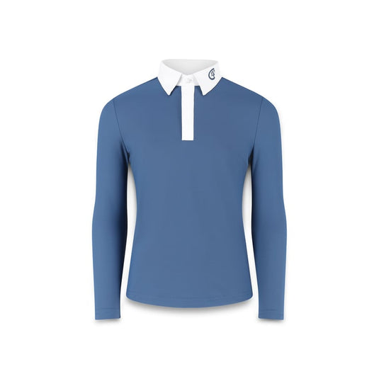 Kentucky Horsewear Oskara Kids Boy Show Shirt Long Sleeve
