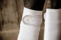 Kentucky Horsewear Polar Fleece Bandage Velvet Pearls