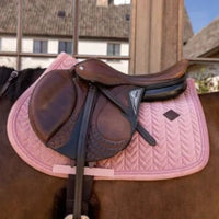 Saddle Pad velvet pearls dressage