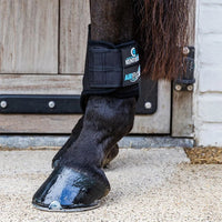 Eventing boots 3 D Air flow skin friendly short hind black full
