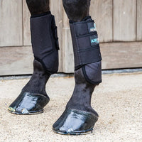 Eventing boots 3 D Air flow front black full
