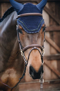 Kentucky Horsewear Fly Veil Stone & Pearl