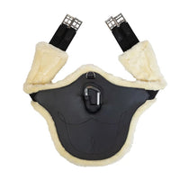 Sheepskin anatomic stud girth