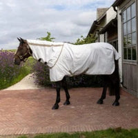 Sweet itch Fly & Summer sheet comfort white/beige 125-5'9