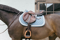 Kentucky Horsewear Saddle Pad with plaited cord show jumping
