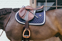 Kentucky Horsewear Saddle Pad with plaited cord show jumping