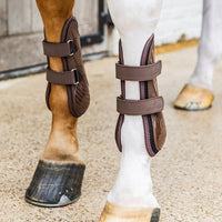 Tendon boots bamboo velcro L