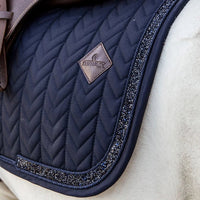 Saddle Pad Glitter Stone Show Dressage
