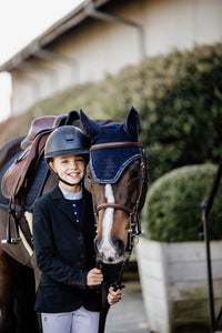 Kentucky Horsewear Glitter & Rope Show Jumping saddle pad