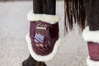 Kentucky Horsewear Vegan Sheepskin young horse fetlock boots